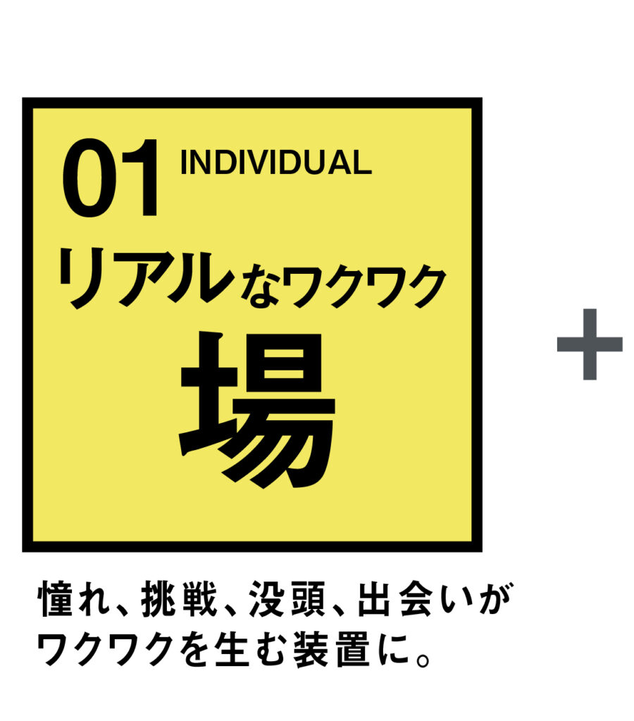 リアルなワクワクの場